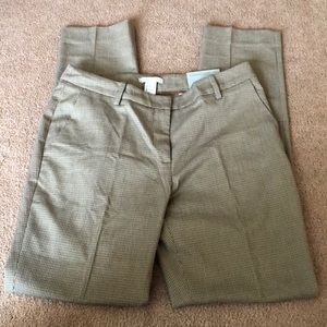 NWT H&M Slim Brown Suit/Dress Pants Size 6